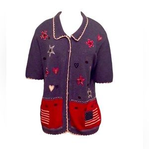 🦄 Vintage American Inspired Sweater, Size M